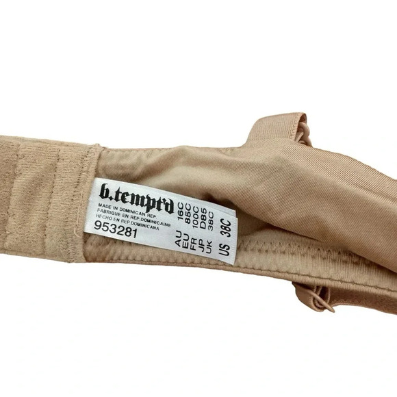 b.tempt'd Women's Beige Future Foundation Contour Bra 38C NEW - Picture 7 of 9